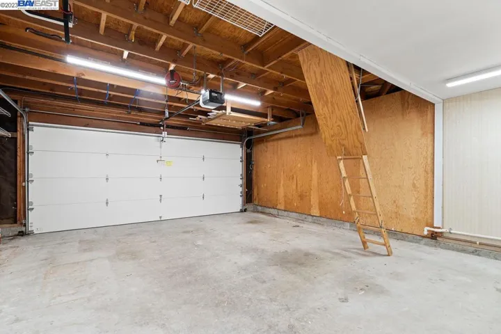 Attic Space Above Garage