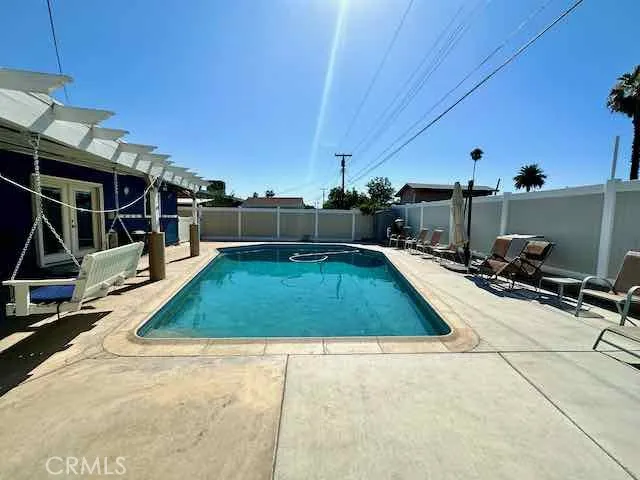 built-in pool