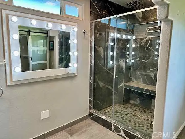 large custom shower in master bath