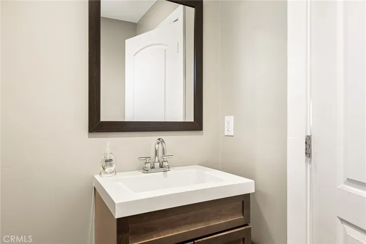 Main level half bath