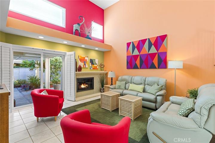 Living room to the backyard.