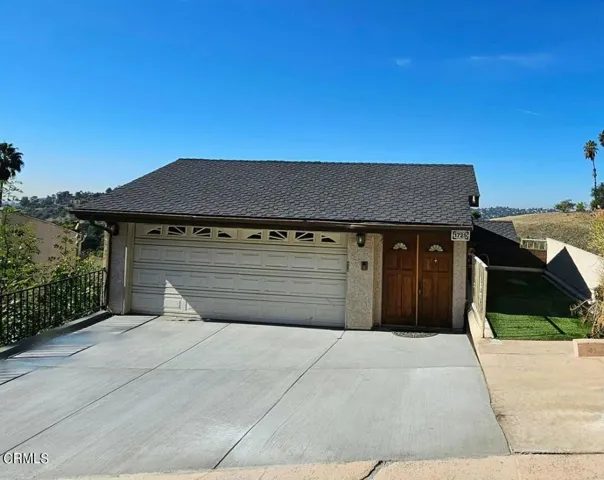 Front new driveway