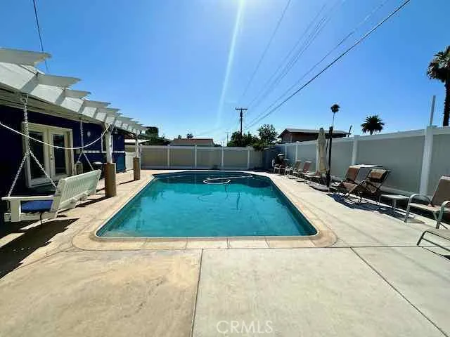 built-in pool