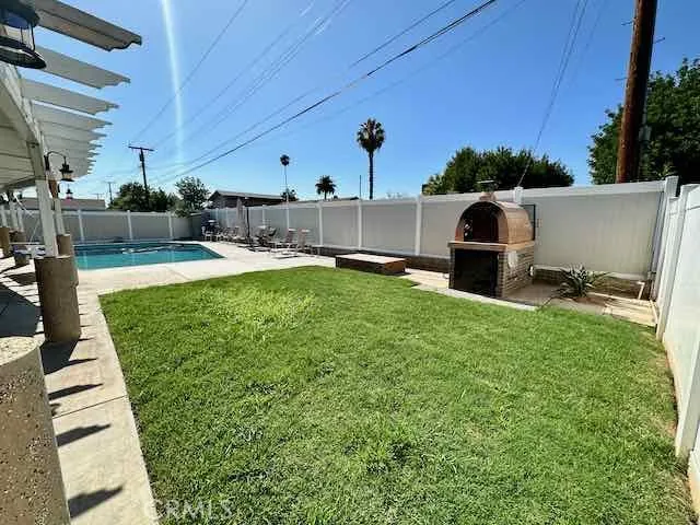 large back yard