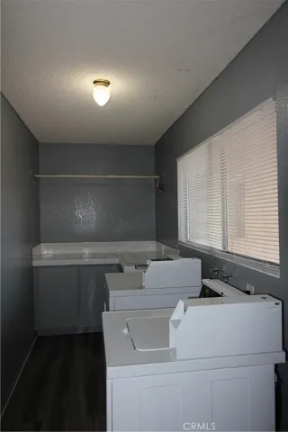 Laundry room. There are two separate laundry rooms for tenants.