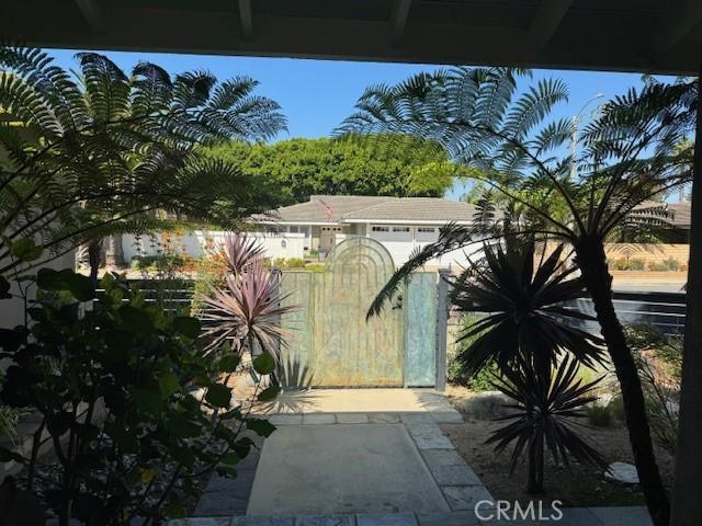 View from outside front door