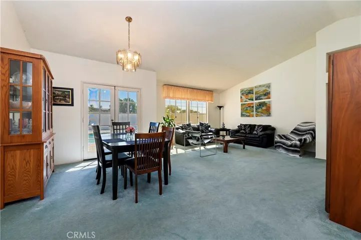 Dining Room and Living Room