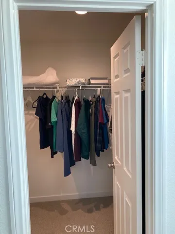 Walk-In Closet in Master Bedroom