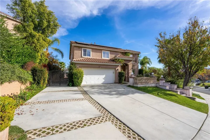 Lots of onsite parking with large two car garage