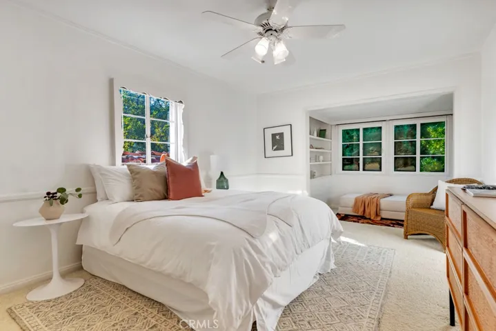 Bedroom 2 from loop around on entry walkway.