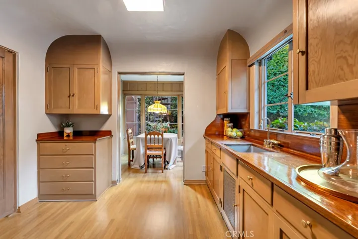 Butler's pantry from kitchen.