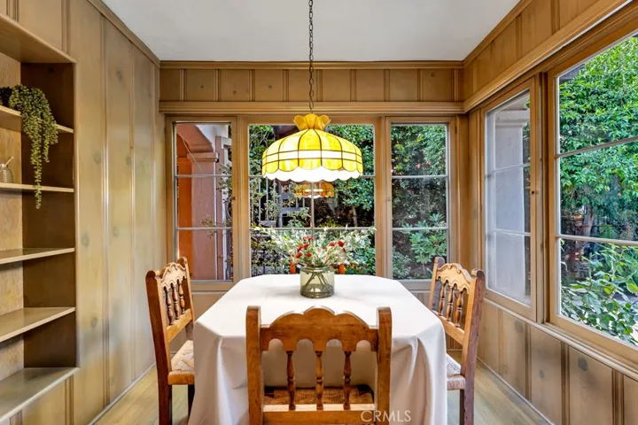 Breakfast nook from butler's pantry.