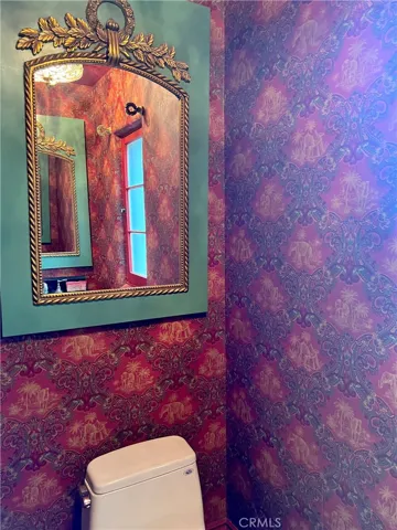 Powder Room off Entry