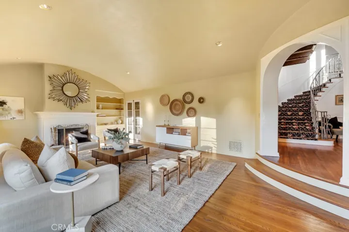 Living room from close corner.