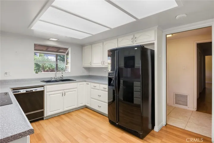 The refrigerator is included in the sale