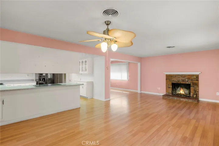 Dining area and family room