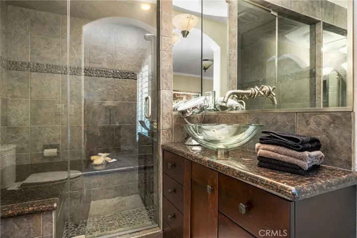 2nd Bathroom  with steam shower