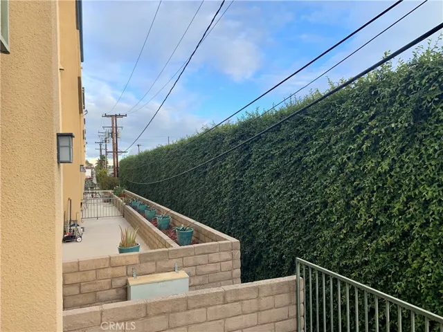 Rear patio to enjoy the view and fresh air.