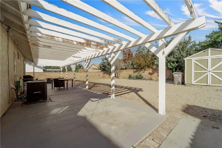 Back patio