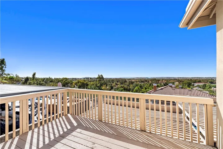 Balcony off primary