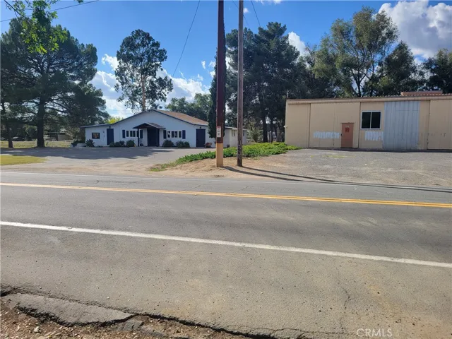 Across Street from entrance