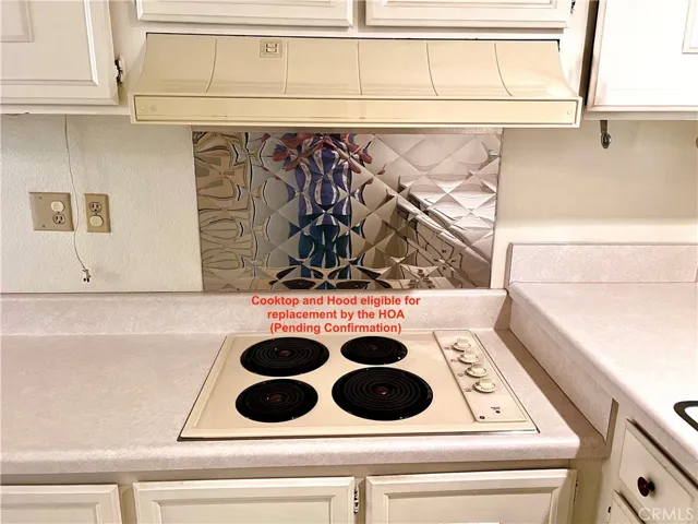 New Owner Can Request a New Cooktop and Hood