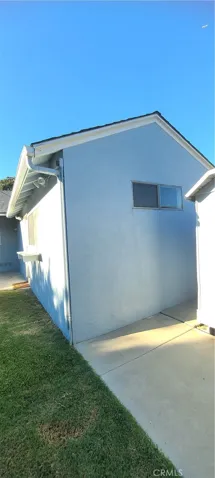Back view of the garage