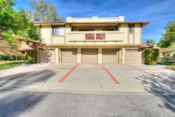 Attached one car garage.
