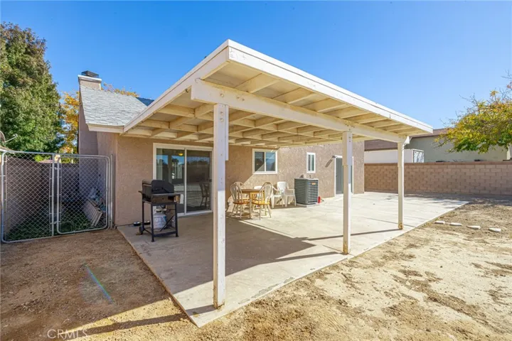 Patio on slab