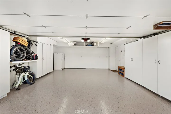 Garage with Built-ins