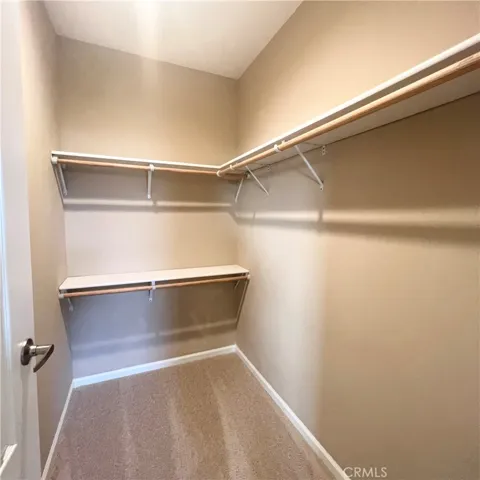Primary walk in closet
