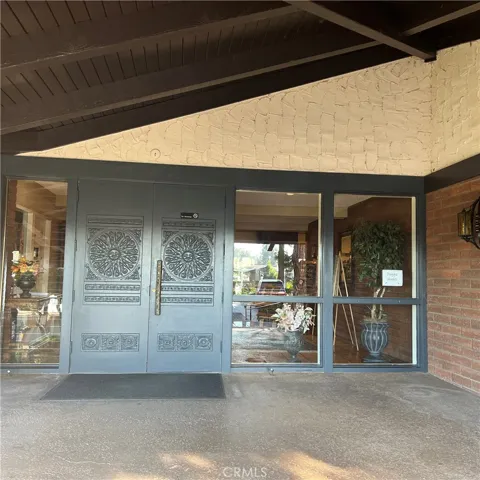 Entrance to club house