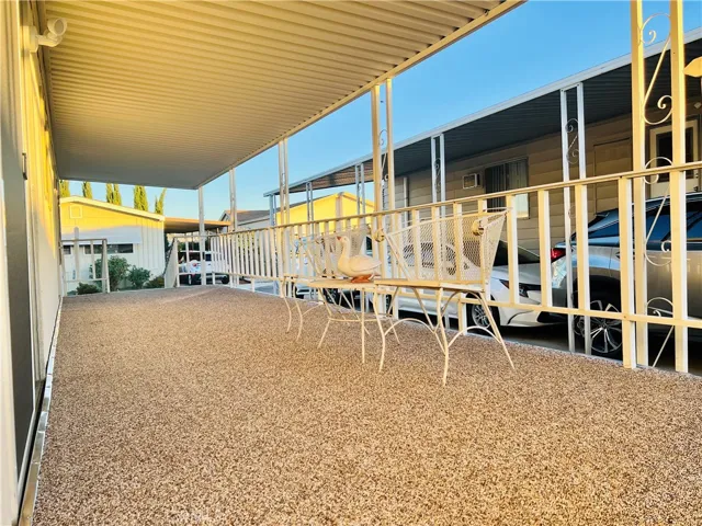 Replaced porch and stairs - view 1