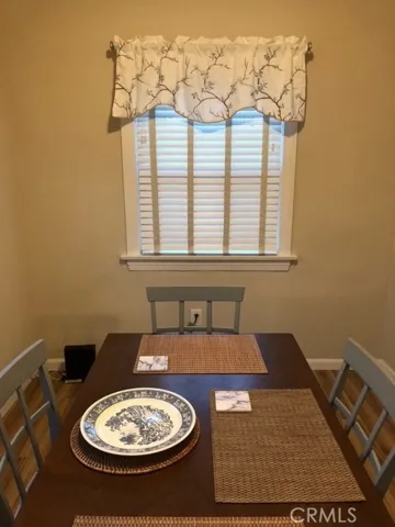 Front house dining area