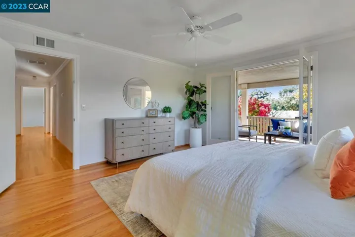 Primary suite with huge balcony