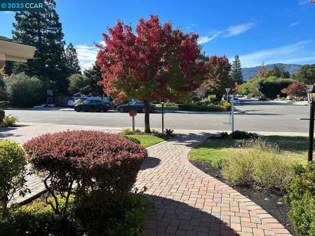 Beautiful entry with pavers