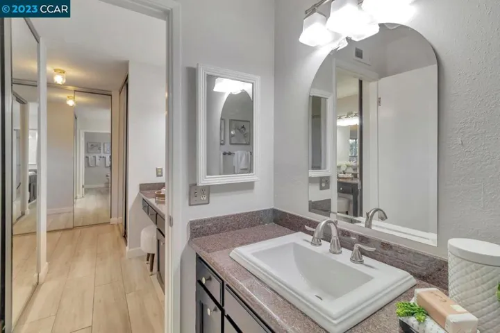 Primary bath with shower