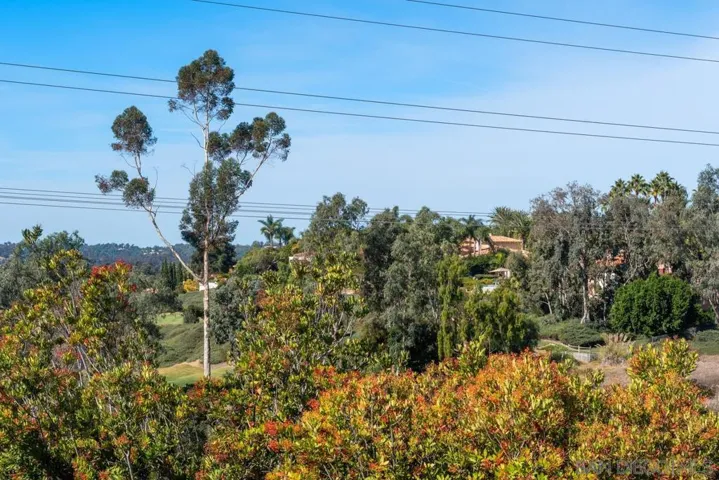 Golf course view