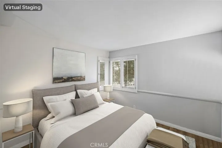 Virtual Staging -  bedroom 1 alternate angle