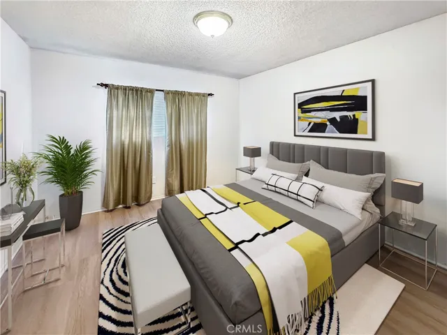 Master Bedroom - Photo Taken with iPhone 15 & Virtually Staged