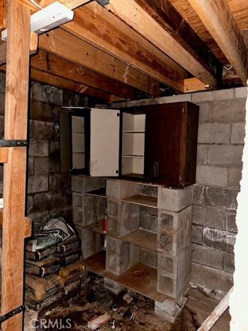 lower level utility room