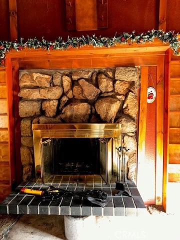 main level fireplace