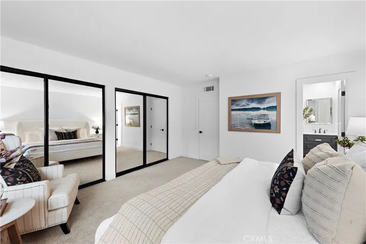 Primary Upstairs Bedroom with Ensuite Bathroom