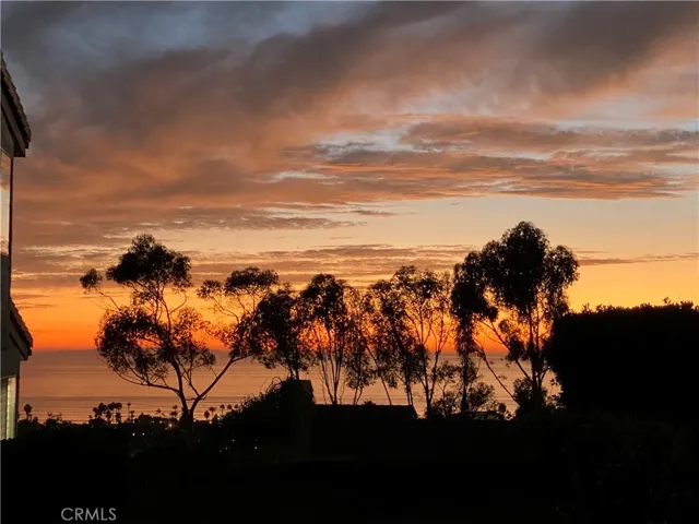 Sunset View from the Outdoor Yard