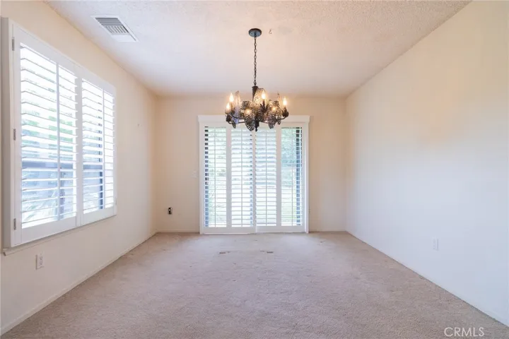 Dining room area.