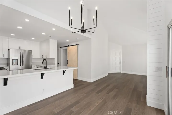 Open concept living space