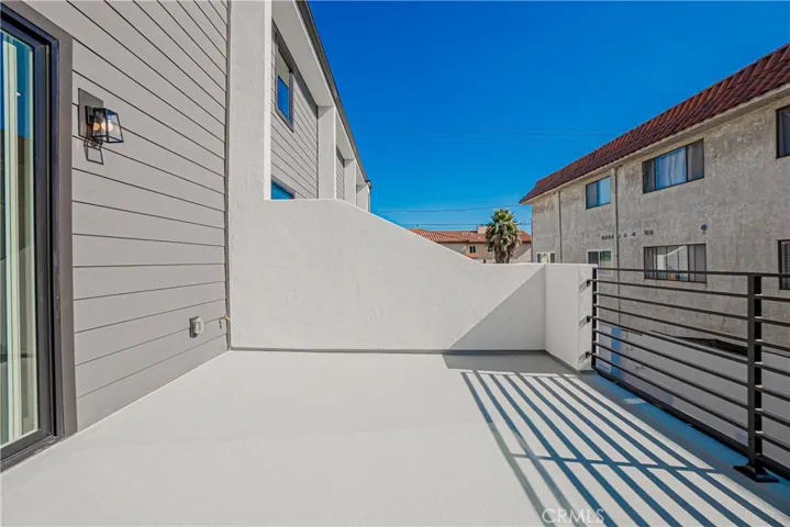 Upper level spacious balcony.