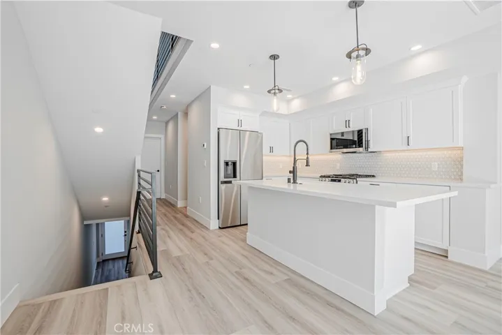 View of kitchen from main living area.