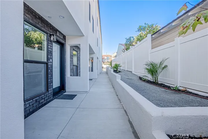 Front entrance and porch access.
