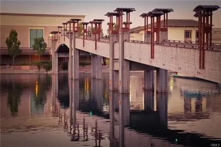Picturesque footbridge connecting Marina Pacifica to the Marina Pacifica Mall!